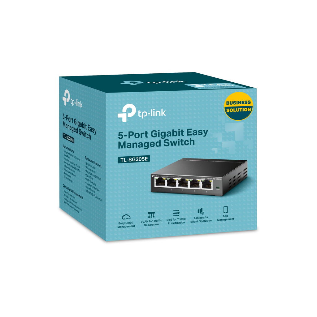 5-Port Gigabit Easy Managed Switch