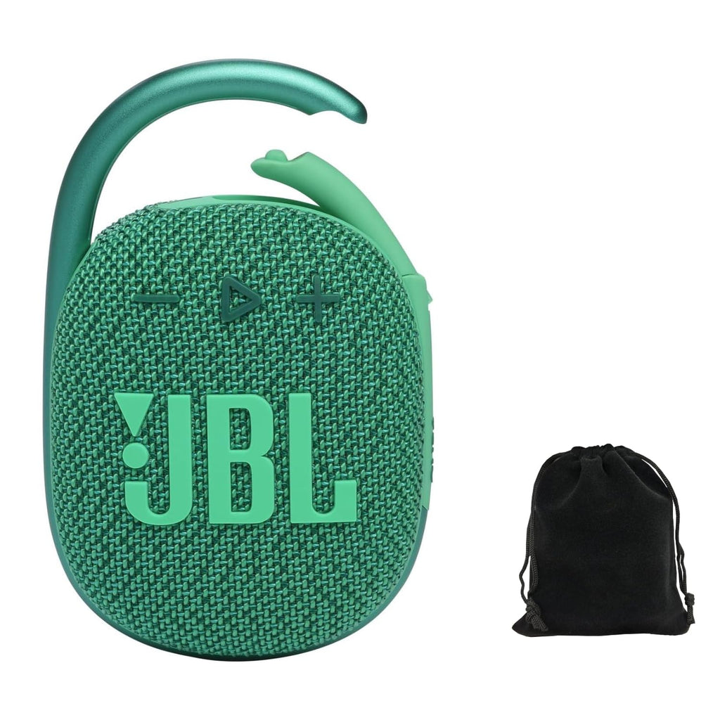 JBL Clip 4 Portable Bluetooth Speaker - IP67 Waterproof, Dustproof, 10 Hours Playtime, Integrated Carabiner, Ultra-Portable Design, Bold Style, Rich Pro Sound, Includes Pouch