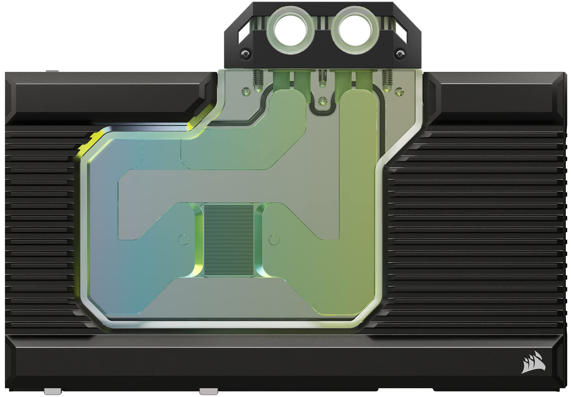 Corsair Hydro X Series XG7 RGB 4080 Founders Edition GPU Water Block � For NVIDIA� GeForce RTX� 4080 FE � CNC Nickel-Platted Copper � 50 Cooling Fins � Included Backplate & ARGB Adapater Cable � Black