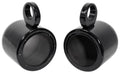 Pair Rockville MAC65B 6.5" Aluminum Wakeboard Tower Speaker Pod Enclosures, Black