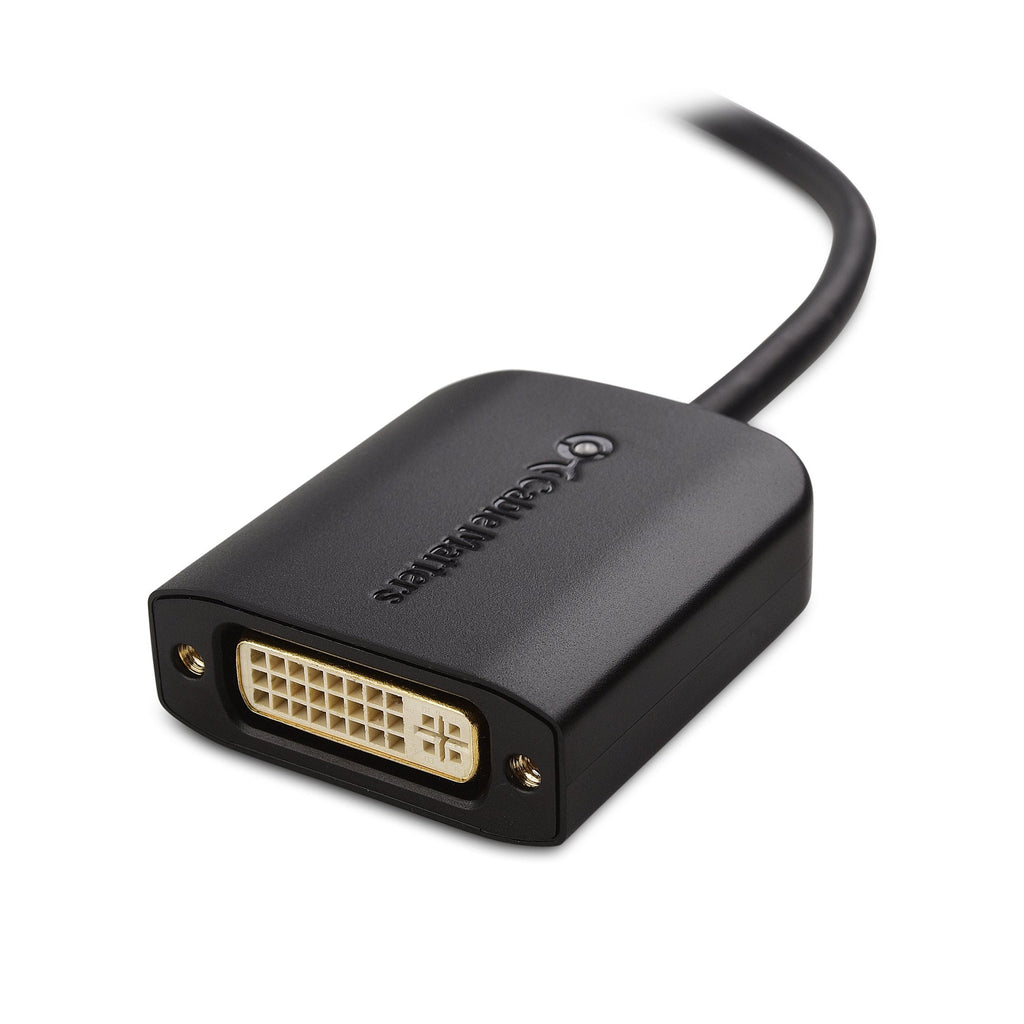 Cable Matters USB C to DVI Adapter (USB-C to DVI Adapter) in Black - Thunderbolt 3 Port Compatible with MacBook Pro, Dell XPS 13, 15, HP Spectre x360, Surface Pro, Yoga 910 and More