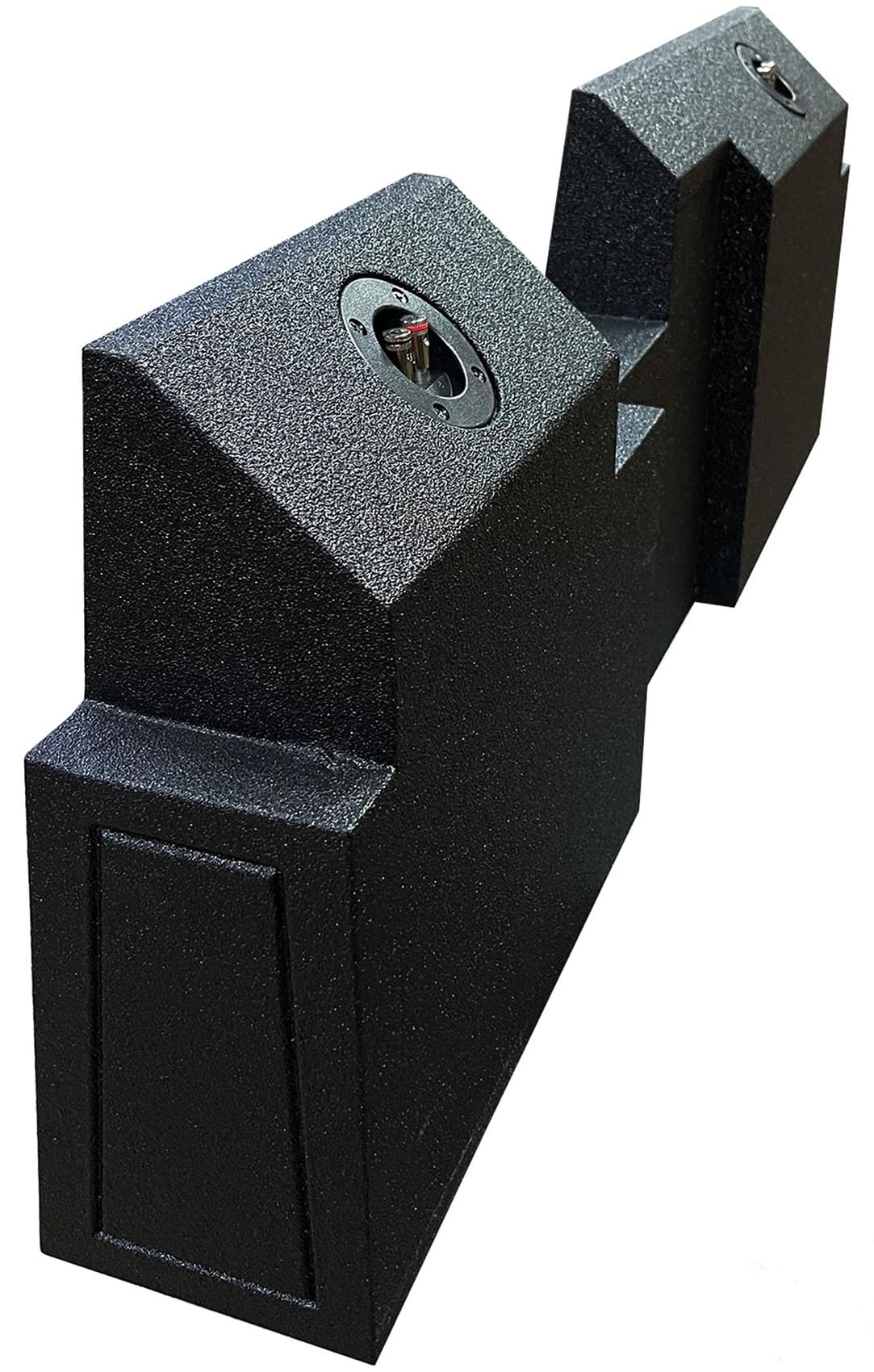Rockville REC133 Dual 10" Sealed Subwoofer Enclosure, Custom Fit, Durable MDF, Bed Liner Finish, High-Performance Bass, for 2019-2023 Jeep Gladiator Owners