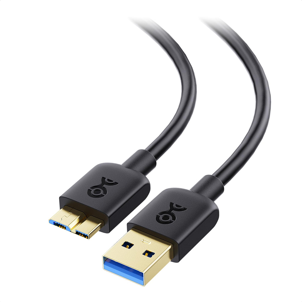 Cable Matters Micro USB 3.0 Cable (Micro USB 3 Cable A to Micro B) in Black 15 Feet - Available 3FT - 15FT in Length