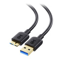 Cable Matters Micro USB 3.0 Cable (Micro USB 3 Cable A to Micro B) in Black 15 Feet - Available 3FT - 15FT in Length