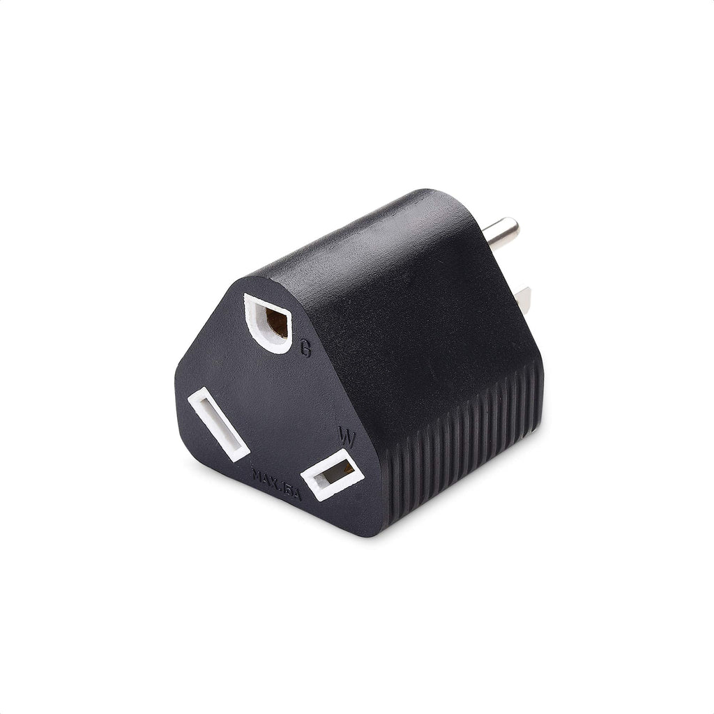 Cable Matters 2-Pack 15 Amp to 3 Prong 30 Amp RV Adapter, 15 AMP RV Plug (NEMA 5-15P to TT-30R)