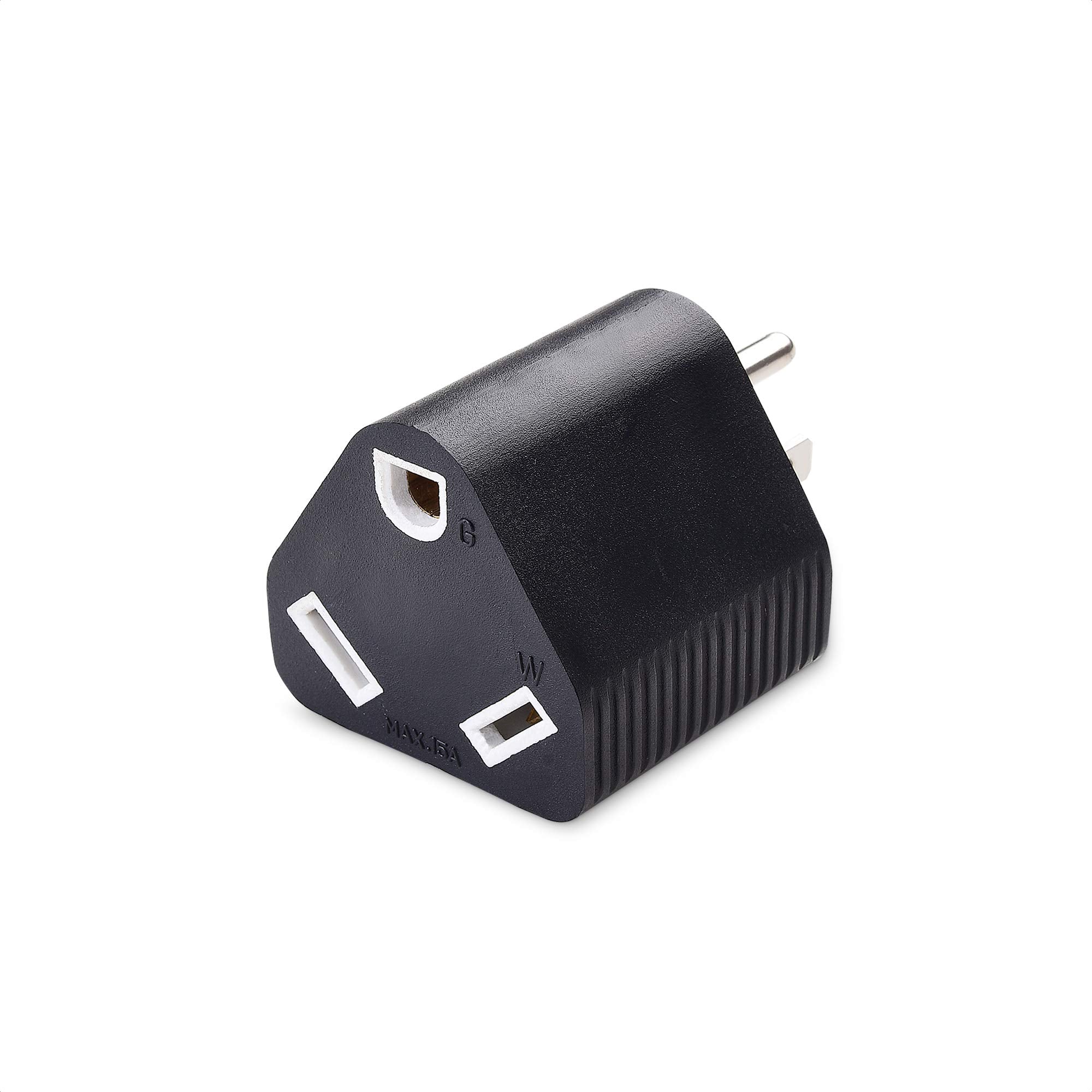 Cable Matters 2-Pack 15 Amp to 3 Prong 30 Amp RV Adapter, 15 AMP RV Plug (NEMA 5-15P to TT-30R)