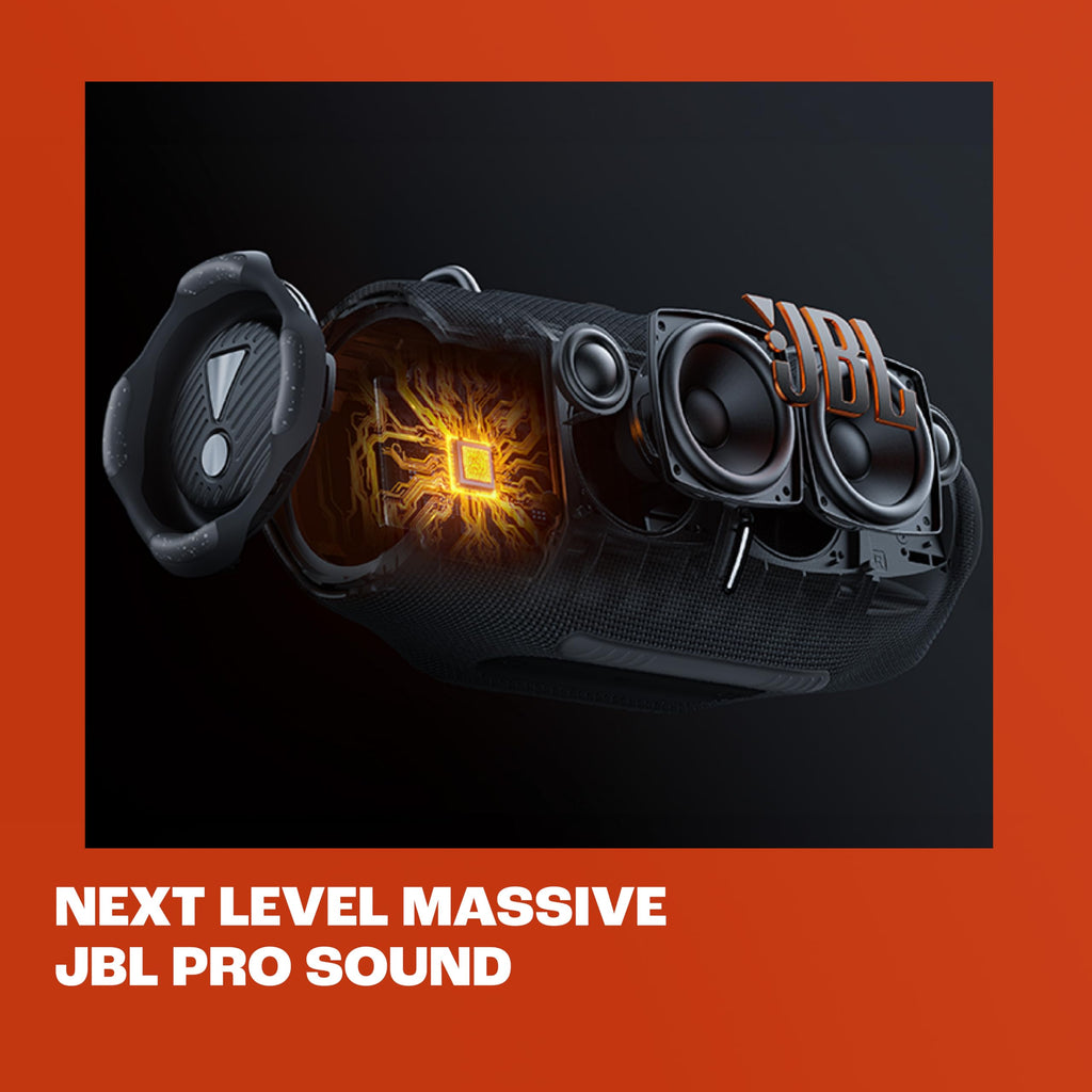 JBL Xtreme 4 - Portable Bluetooth Speaker, Powerful Sound and Deep Bass, IP67 Waterproof, 24 Hours Playtime, Powerbank, PartyBoost for Multi-Speaker Pairing