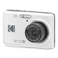 KODAK Pixpro FZ45 – 16.44 Megapixel Compact Digital Camera, 4x Optical Zoom, 2.7-inch LCD Screen, 720p HD Video Recording, AA Battery Included – White