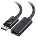 Cable Matters Active DisplayPort to DisplayPort Extension Cable - 10ft, Supports 8K 60Hz, 4K 240Hz DP Extension Cable 1.4, DP Male to Female