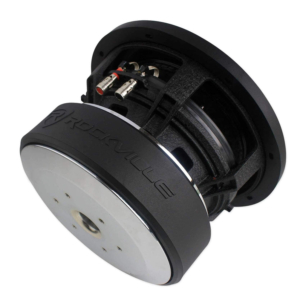 Rockville Punisher 10D1 10" 5000w Peak Competition Car Audio Subwoofer Dual 1-Ohm Sub 1250w RMS CEA Rated
