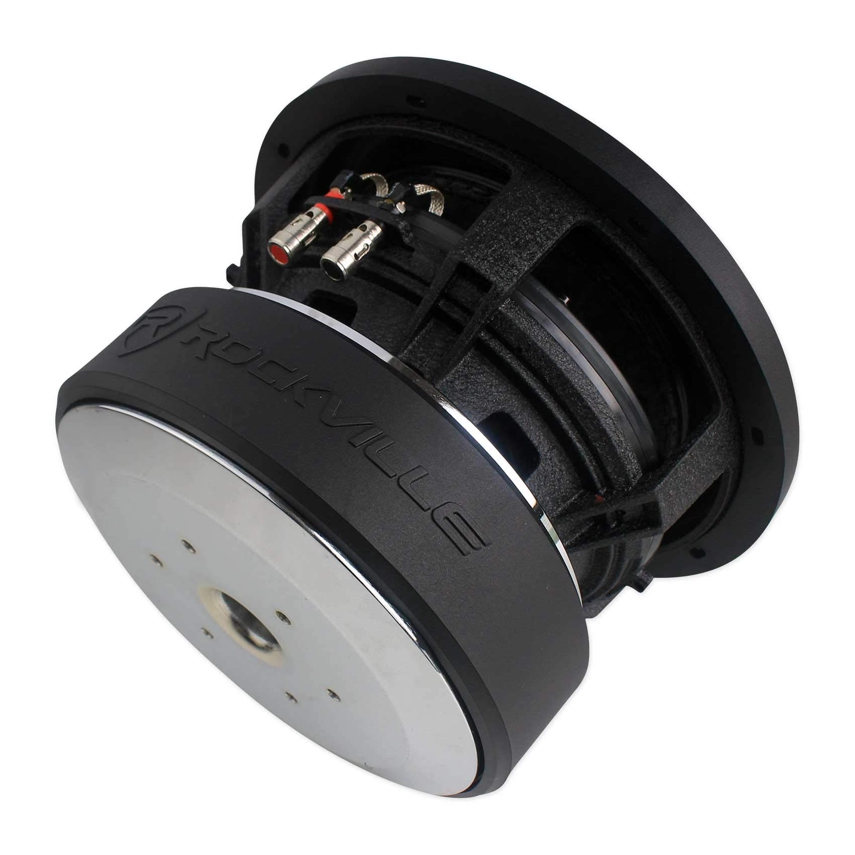 Rockville Punisher 10D1 10" 5000w Peak Competition Car Audio Subwoofer Dual 1-Ohm Sub 1250w RMS CEA Rated