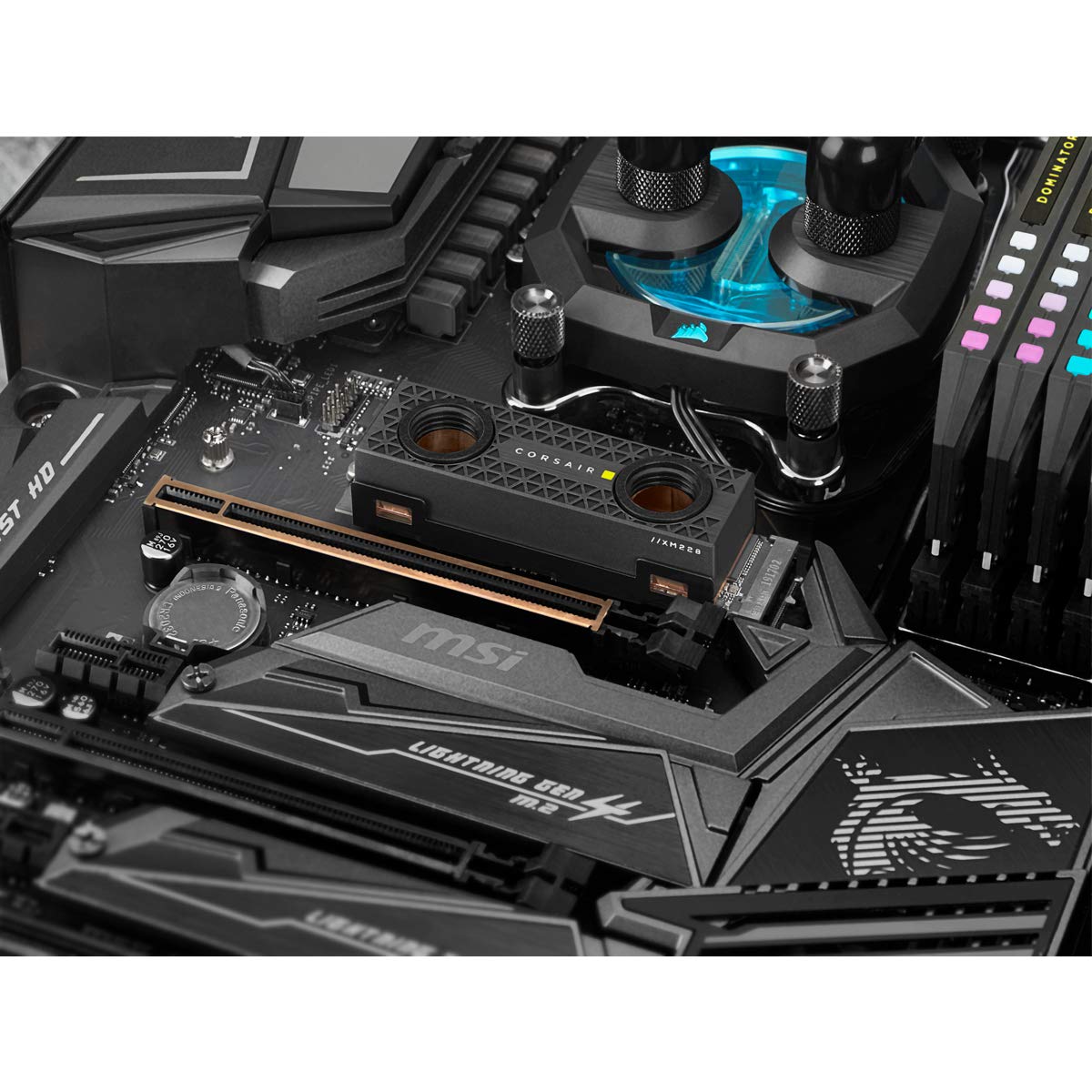 Corsair HYDRO X WATERBLOCK XM2 M.2, Black (CX-9029002-WW)