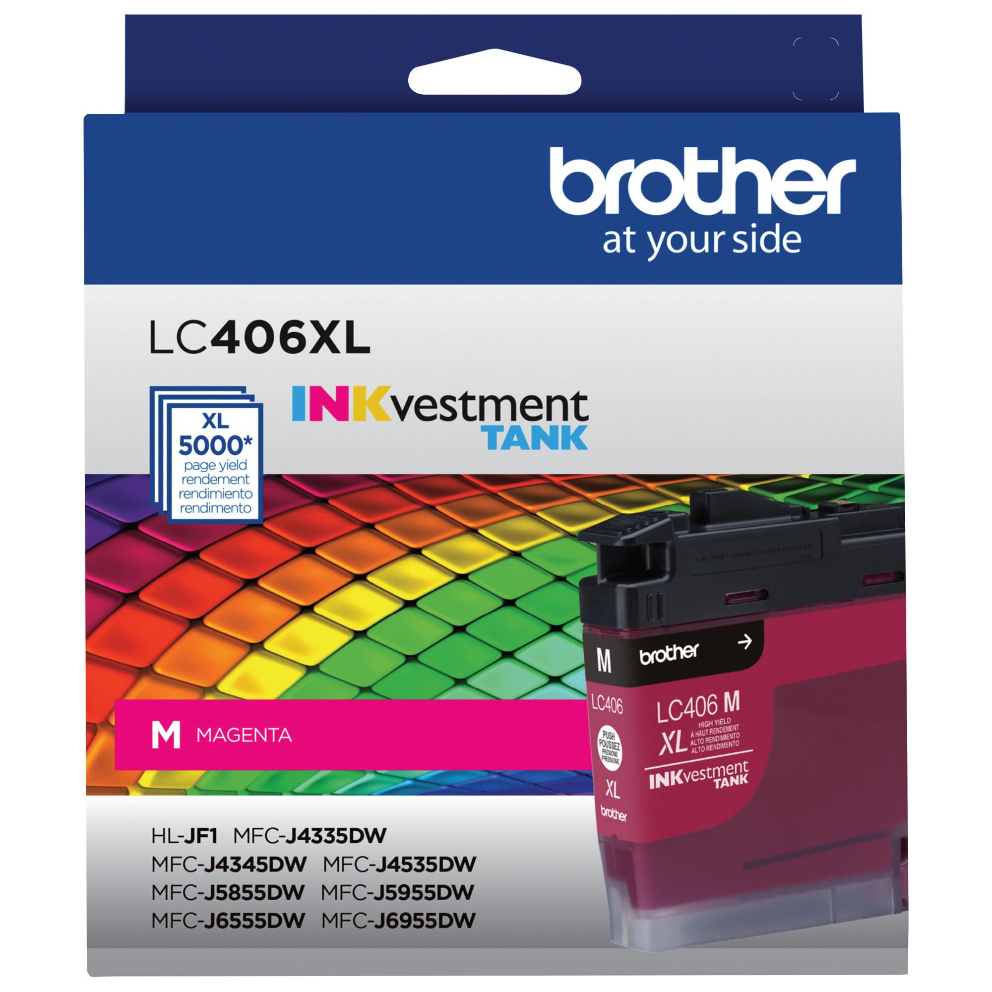 Brother LC406XLMS High Yield Magenta Ink Cartridge