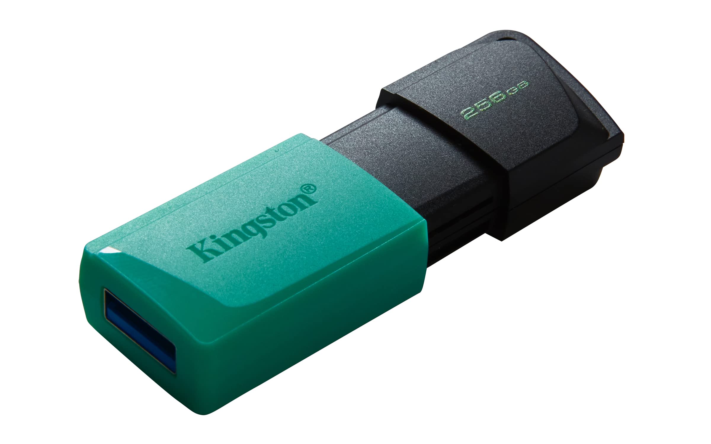 Kingston DataTraveler Exodia M USB 3.2 Gen 1 DTXM/256GB- with Moving Cap (Black + Teal)