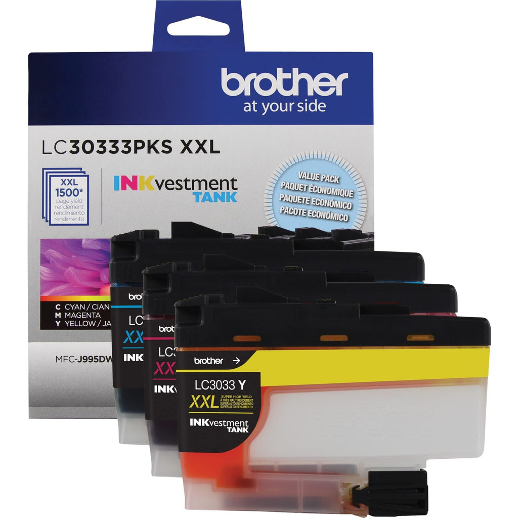 BROTHER LC30333PKS ink cartridge Original Cyan,Magenta,Yellow Multipack 1 pc(s)