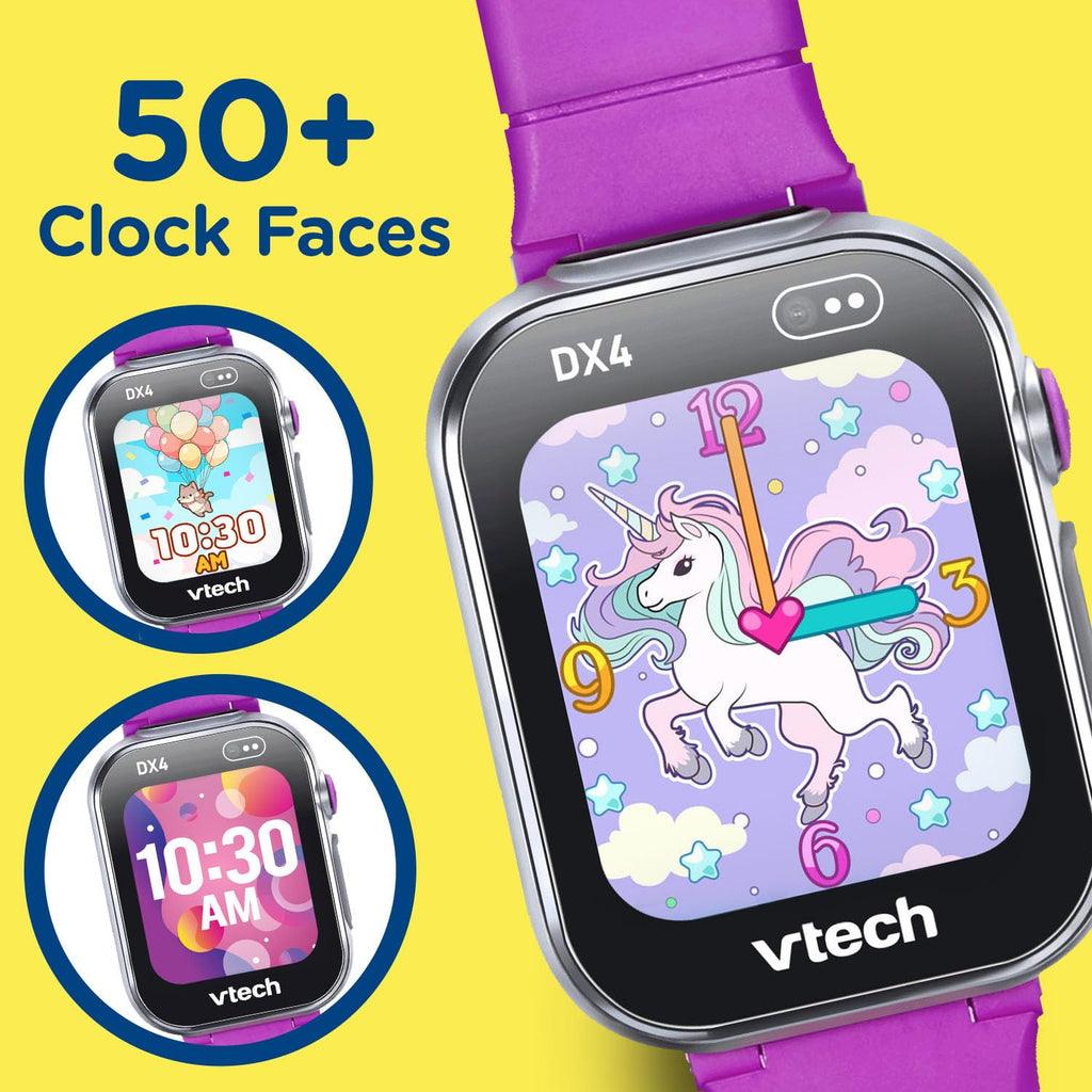 VTech KidiZoom DX4 Smartwatch Purple