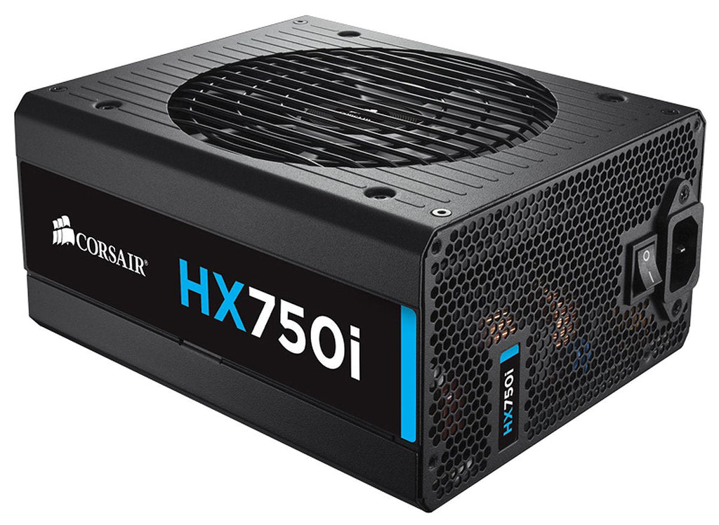 Corsair HX750i COR 750W Power Supply Unit, Black