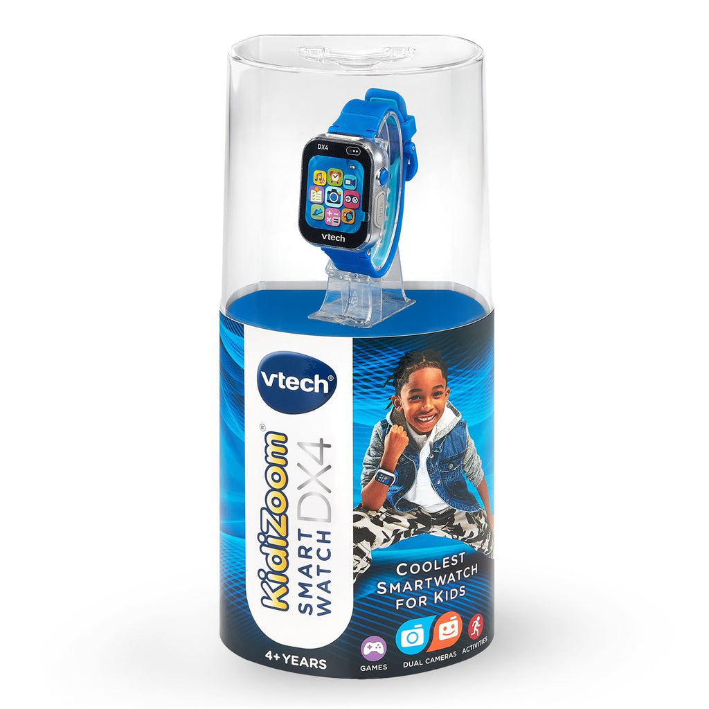 VTech KidiZoom Smartwatch DX4, Blue