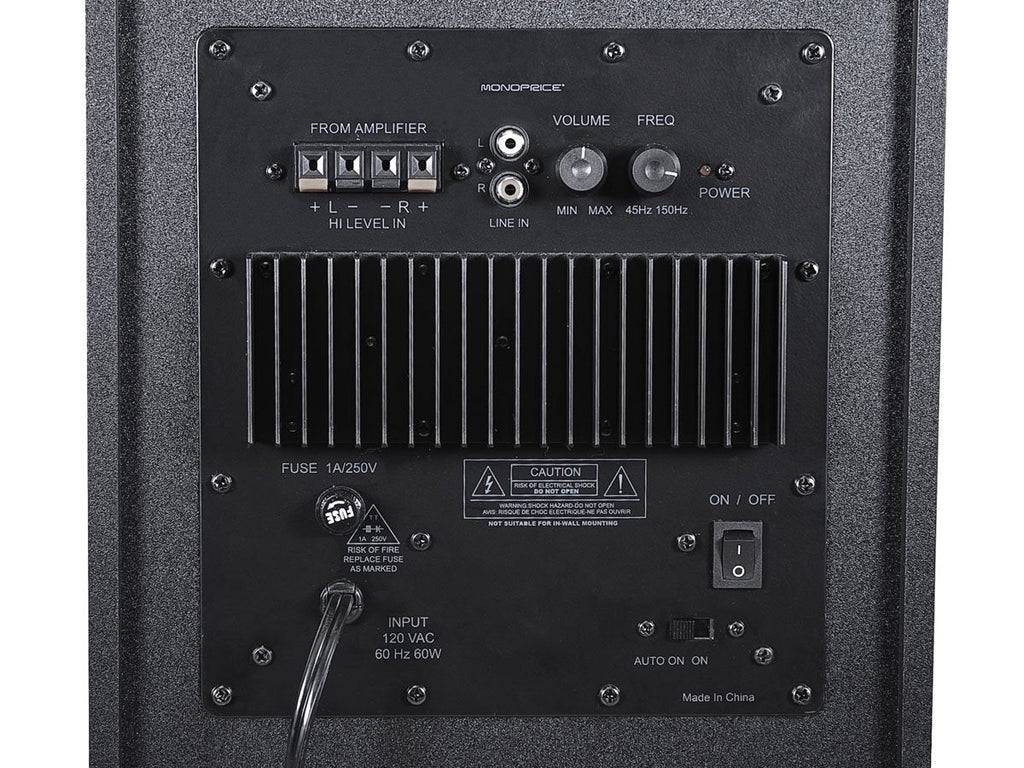 Monoprice 108247 5.1-Channel Home Theater Speaker System, Six