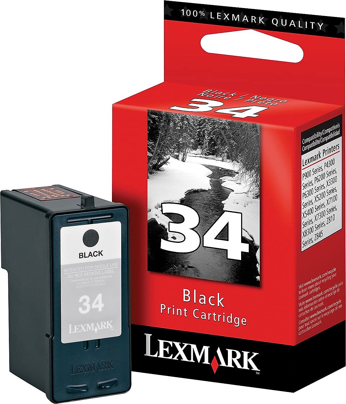 BROTHER LC103BK Black Ink Cartridges (Black, MFC-J4510DW, Inkjet, Black, High Yield (XL), ISO/IEC 24734)