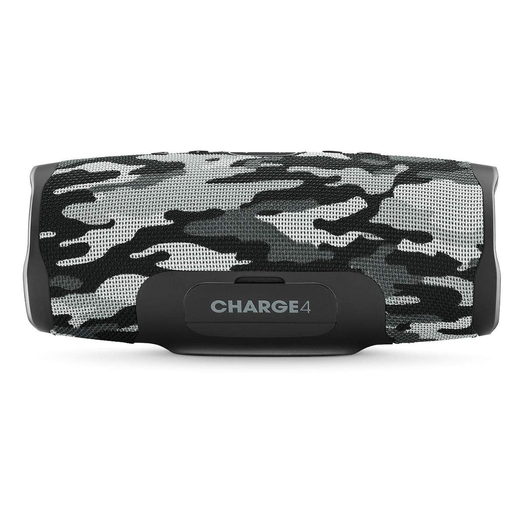 JBL Charge 4 Portable Bluetooth Speaker (Black/White Camouflage)