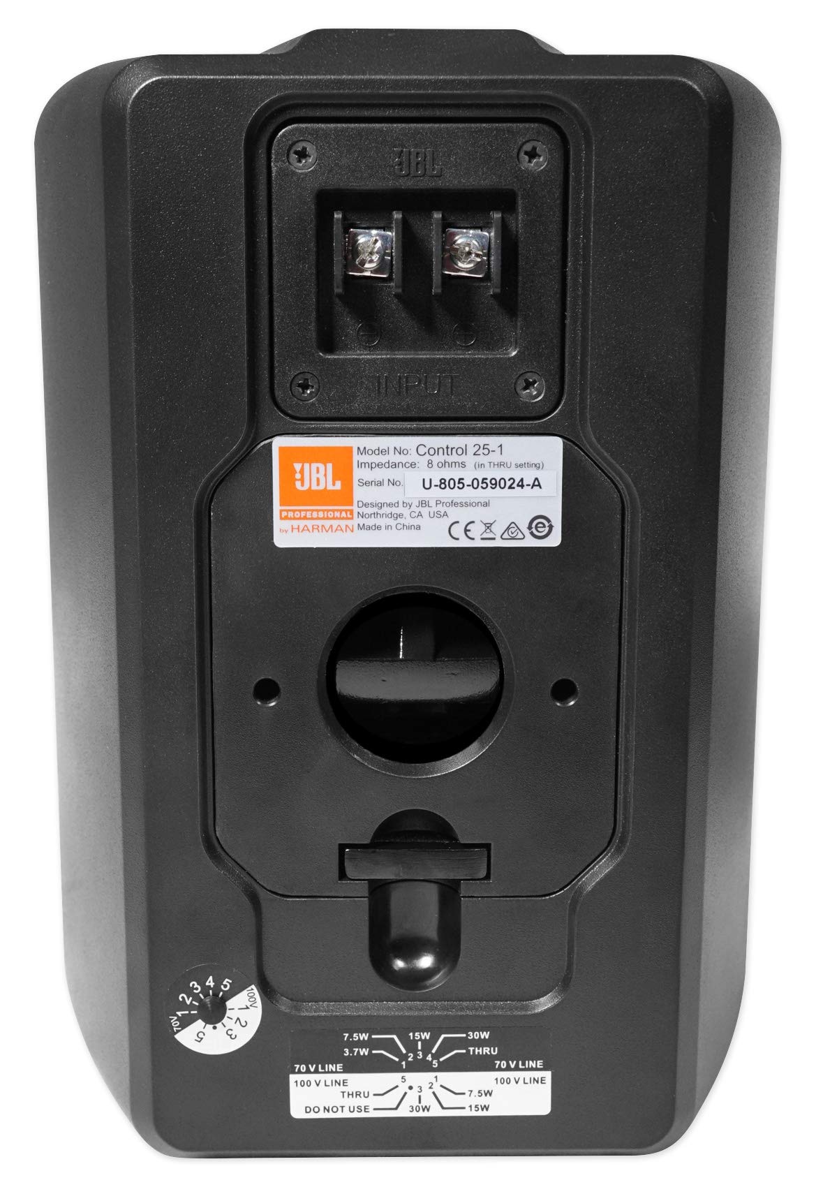 JBL Control 25-1 - Black