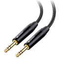 Cable Matters Premium Braided Balanced 1/4 Inch TRS Cable (1/4 to 1/4 Cable) - 6 Feet