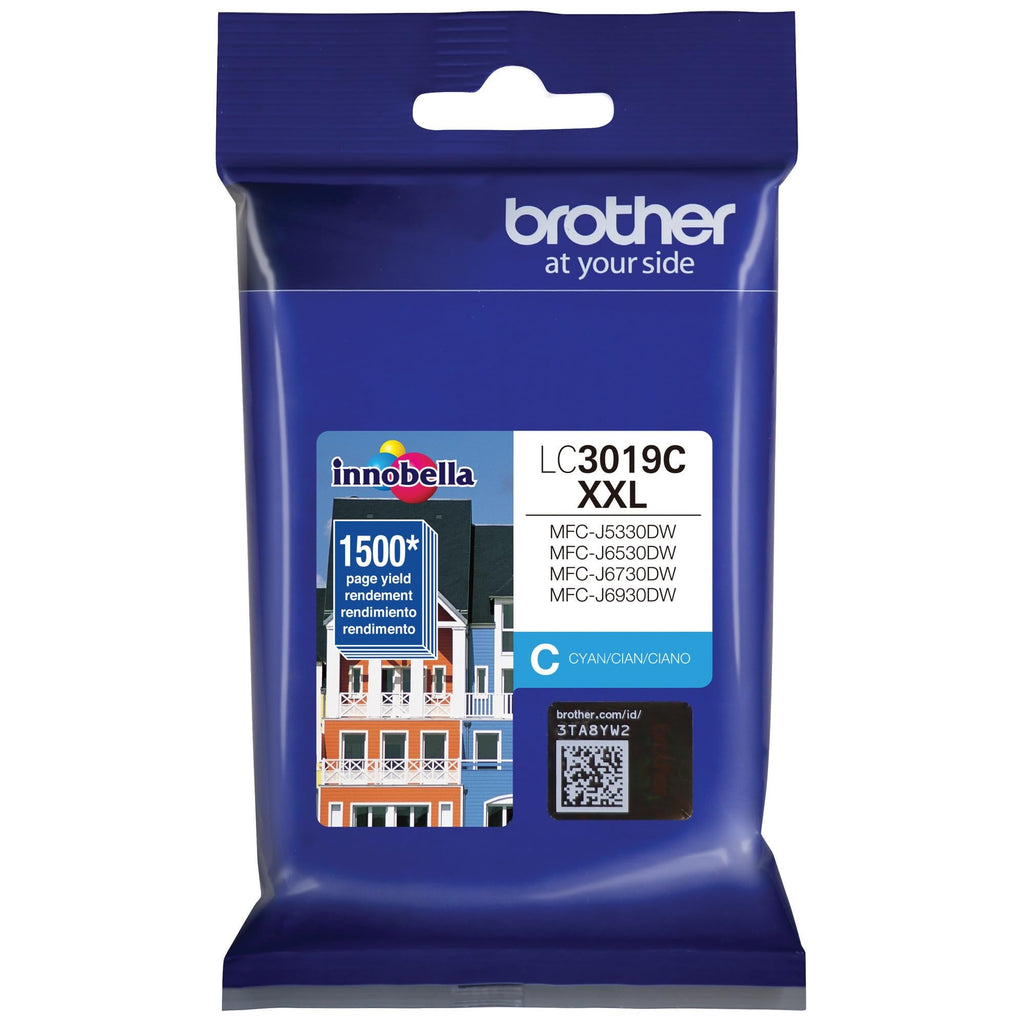 Brother LC3019C Super High Yield Cyan Ink Cartridge