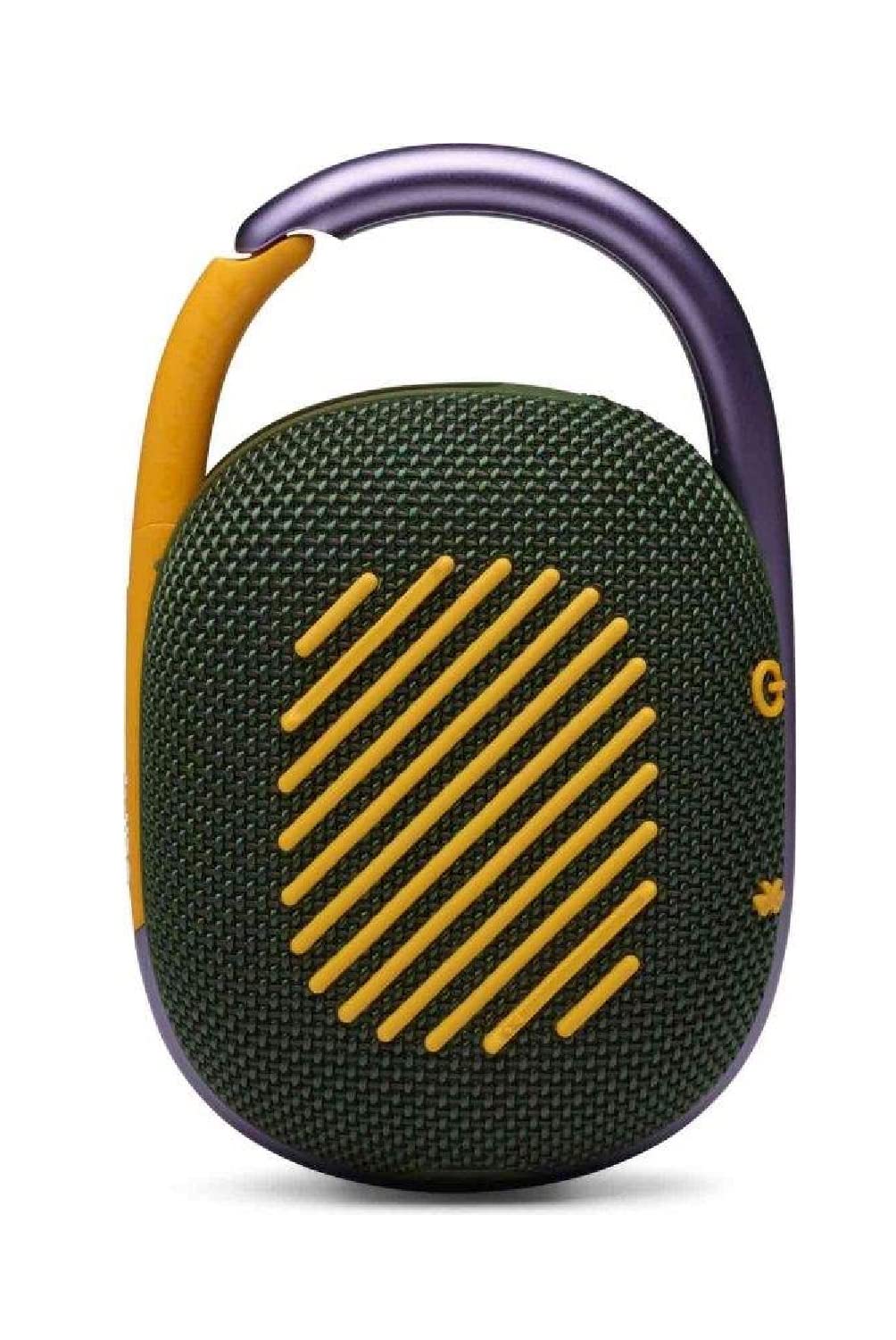 JBL 2 Pack Clip 4 Waterproof Wireless Audio Bluetooth Speaker Bundle (Green)