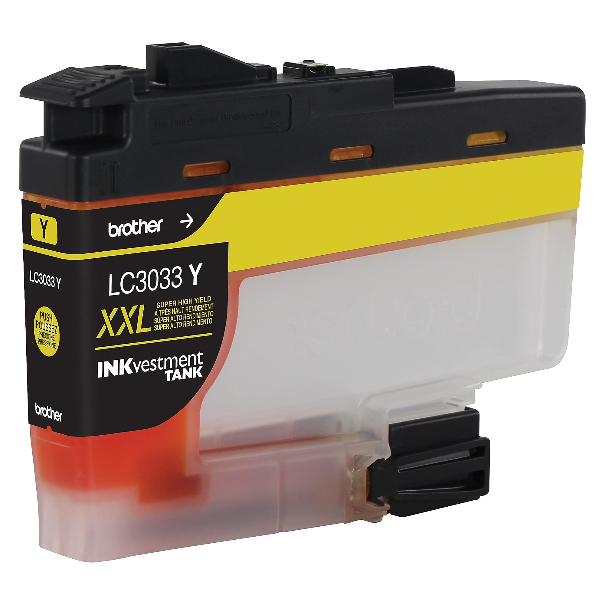 BROTHER LC3033Y Original Yellow Ink Cartridge 1 Piece – Ink Cartridges (Original, Yellow, MFC-J995DW, MFC-J995DW XL, 1 Piece, Extra (Super) Hight Yield)