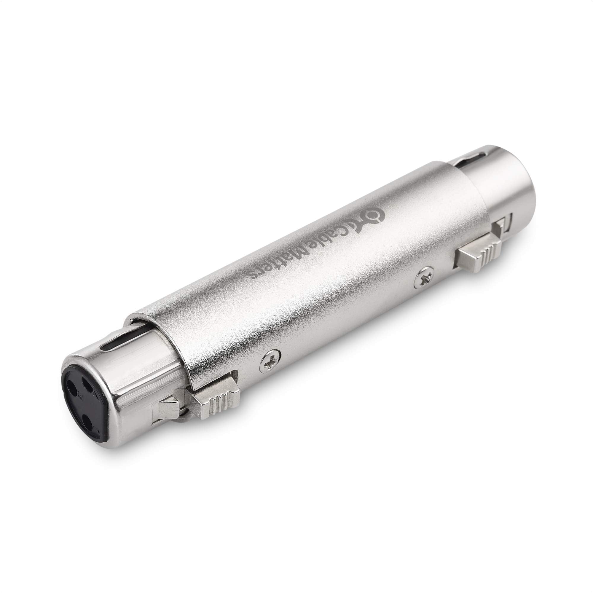 Cable Matters 2-Pack XLR to XLR Gender Changer Adapter - Female to Female