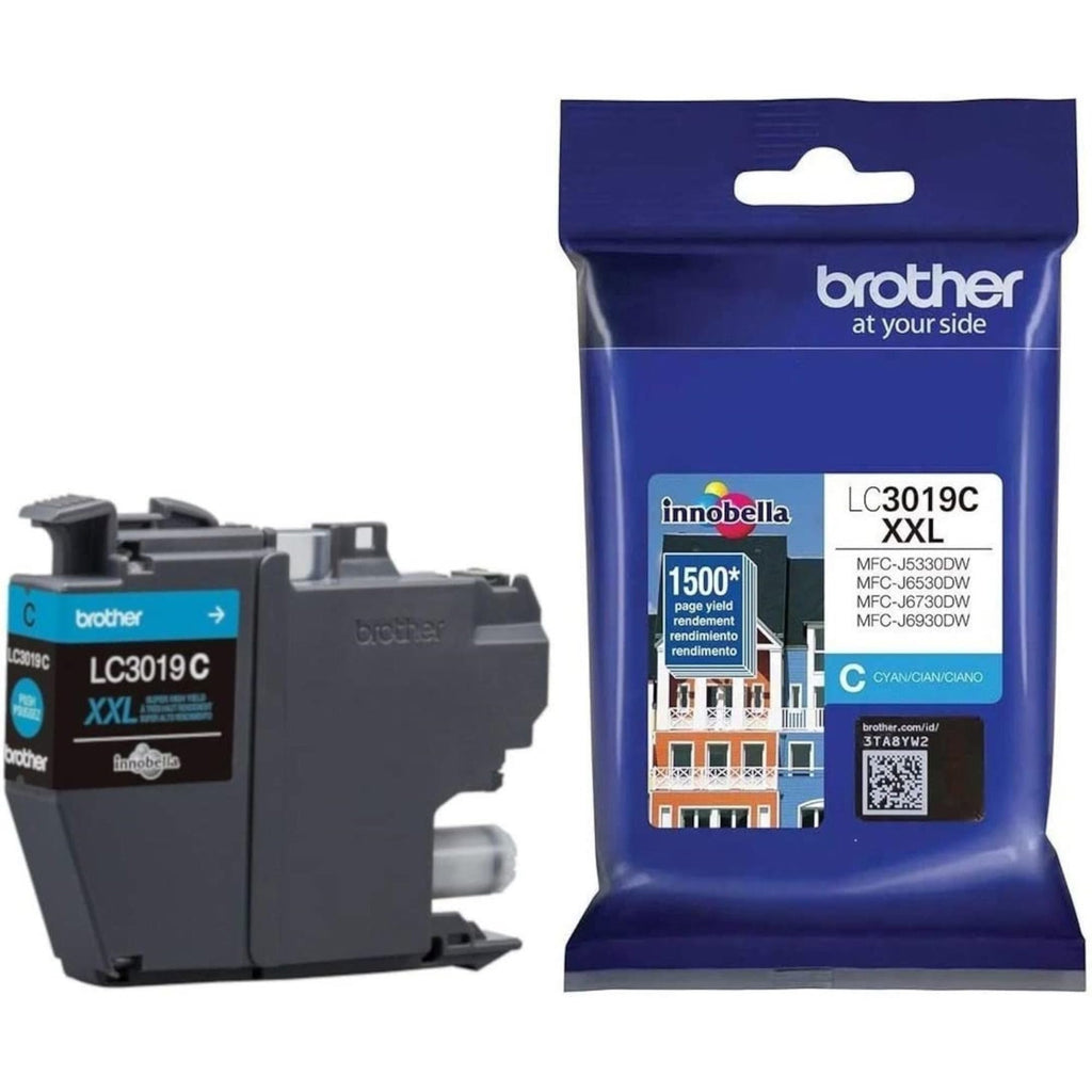 Brother LC3019C Super High Yield Cyan Ink Cartridge