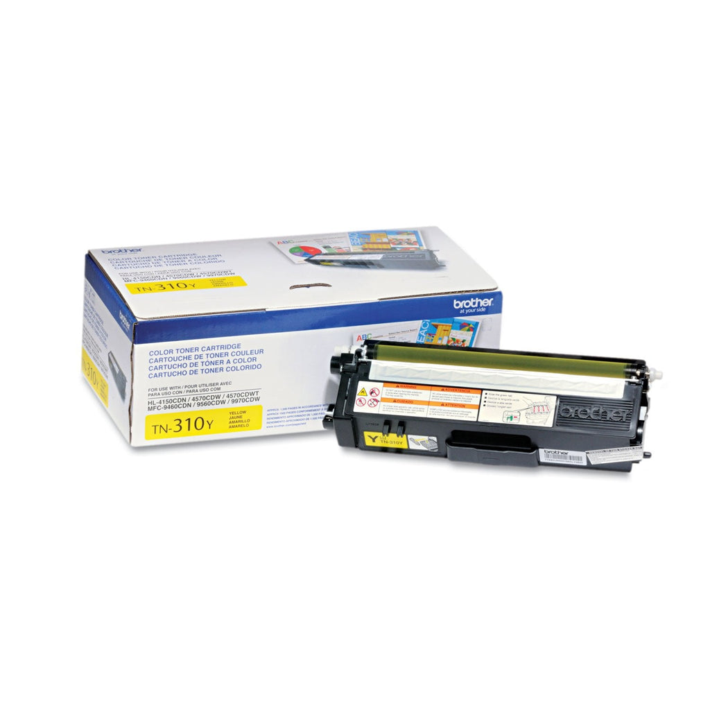 BROTHER TN-310Y Laser Toner & Cartridge – Cartridge Toner & Cartridges (Yellow)