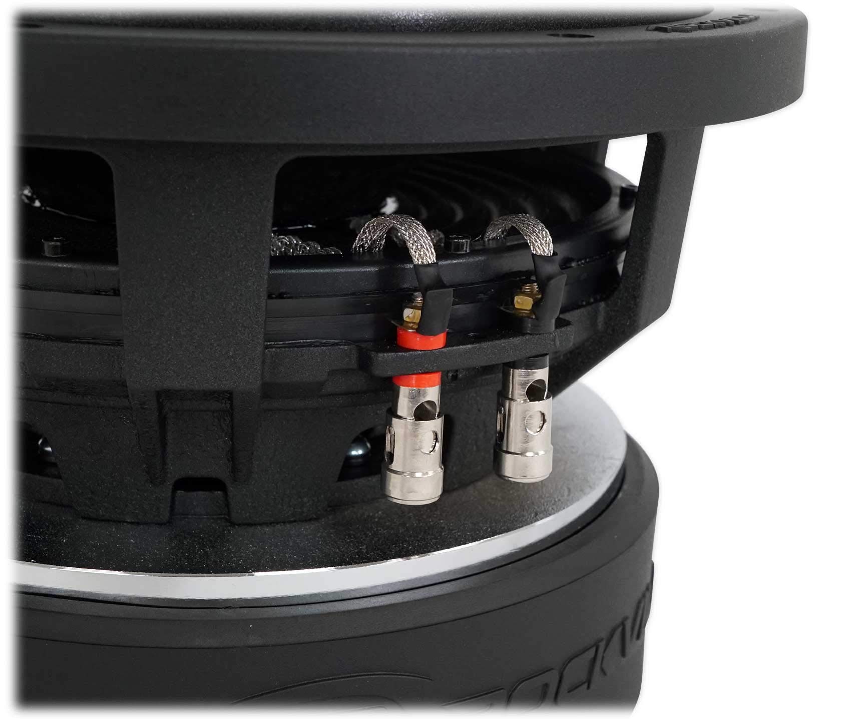 Rockville Punisher 10D1 10" 5000w Peak Competition Car Audio Subwoofer Dual 1-Ohm Sub 1250w RMS CEA Rated