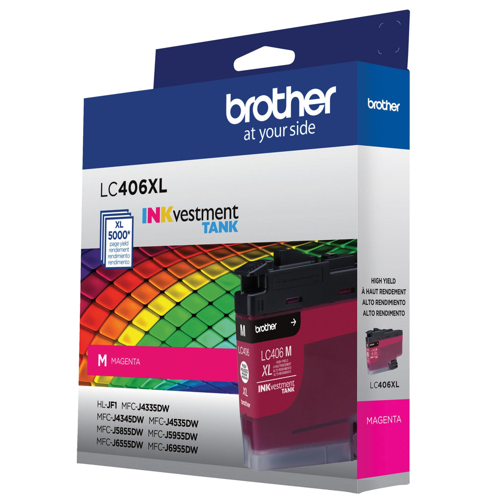 Brother LC406XLMS High Yield Magenta Ink Cartridge
