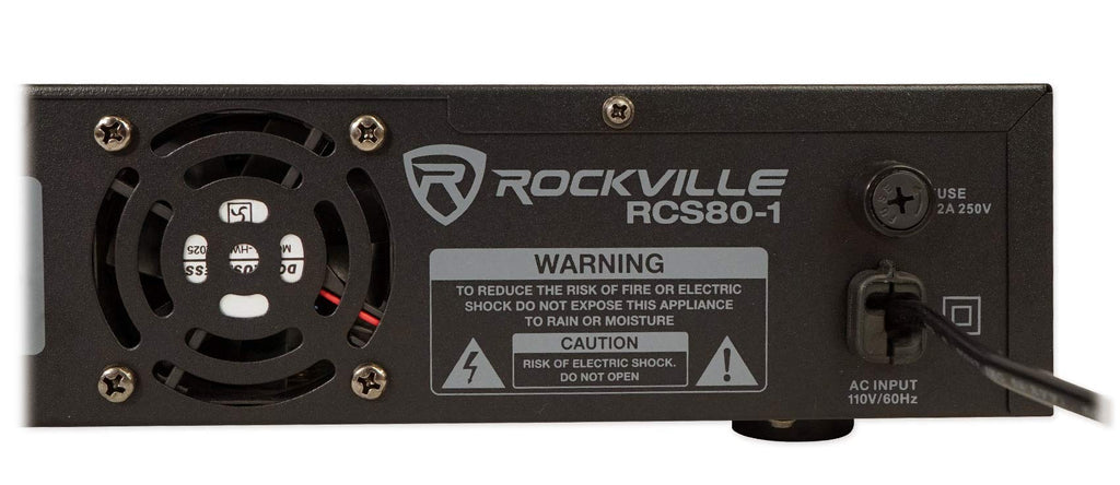 Rockville RCS80-1 60 Watt 70V Commercial/Restaurant Amplifier/Bluetooth Receiver