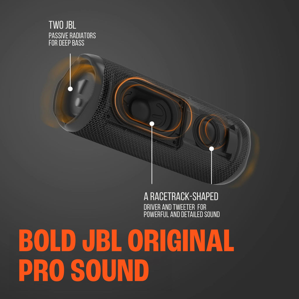 JBL Flip 6 Waterproof Portable Wireless Bluetooth Speaker Bundle with divvi! Premium Hardshell Case - Teal