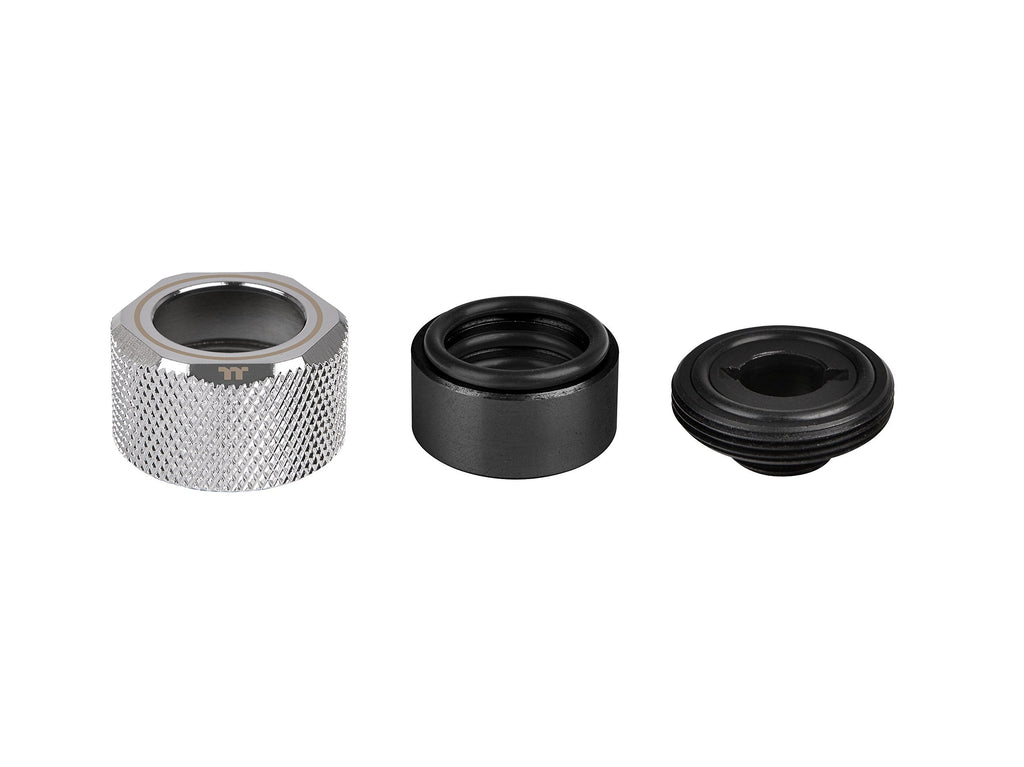 Thermaltake Pacific Chrome C-ProG1/4 PETG 16mm OD Compression Fitting CL-W213-CU00SL-A