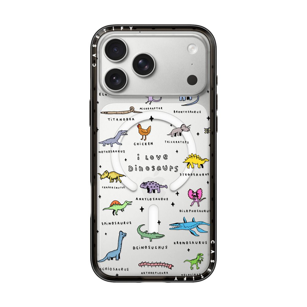 I Love Dinosaurs iPhone Case