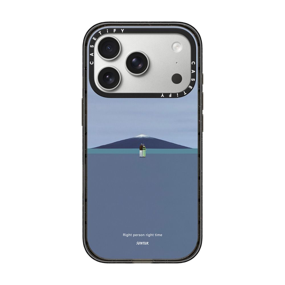 Right person right time iPhone Case