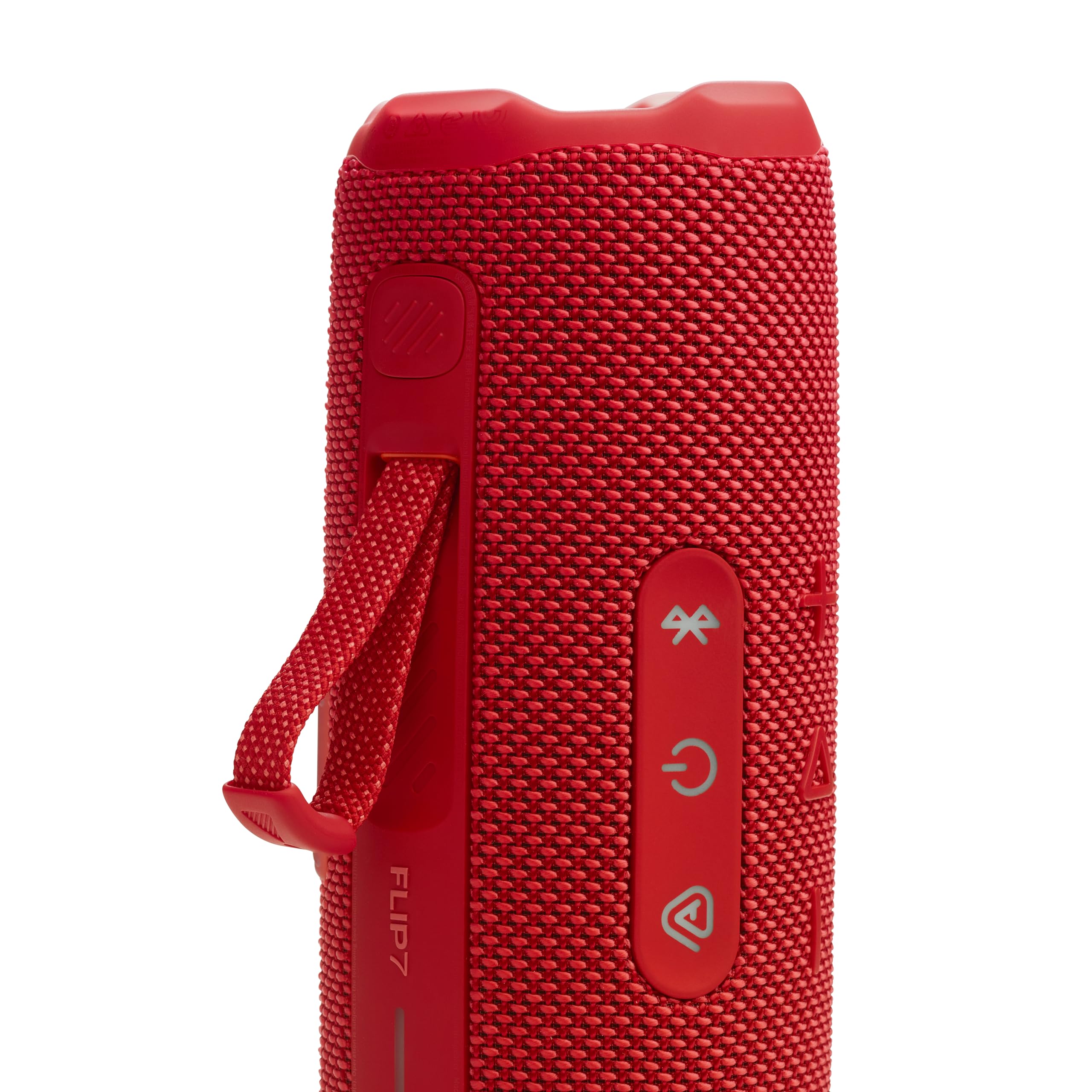 JBL Flip 7 - Portable Waterproof and Drop-Proof Speaker with AI Sound Boost, 16Hrs of Playtime, and PushLock System with Interchangeable Accessories (Red)