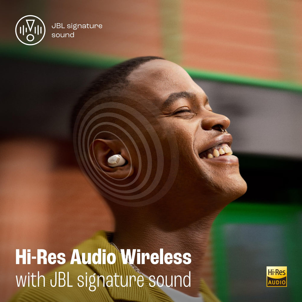 JBL Live Buds 3 - True Wireless Noise-Cancelling Bud-Type Earbuds, 40Hrs Total Playback, Wireless Charging, 6 Mics for Perfect Calls, Multi-Point Connection, IP55 Waterproof and dustproof (Purple)