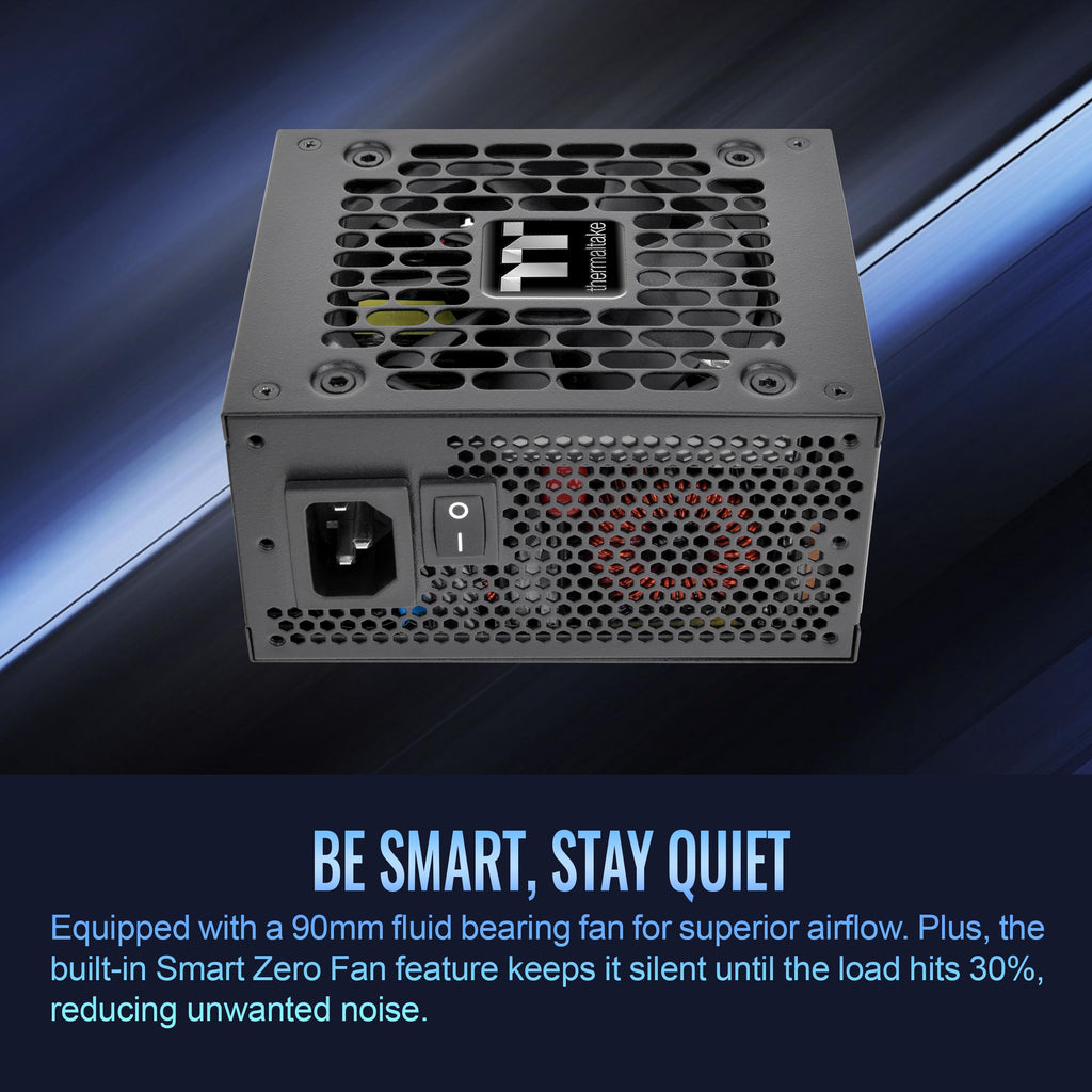 Thermaltake Toughpower SFX PS-STP-0750FNFAPU-1 Standard 80Plus Platinum ATX 3.1 750W Power Supply 300W Connector 12V-2x6 Fully Modular 90mm FDB Fan