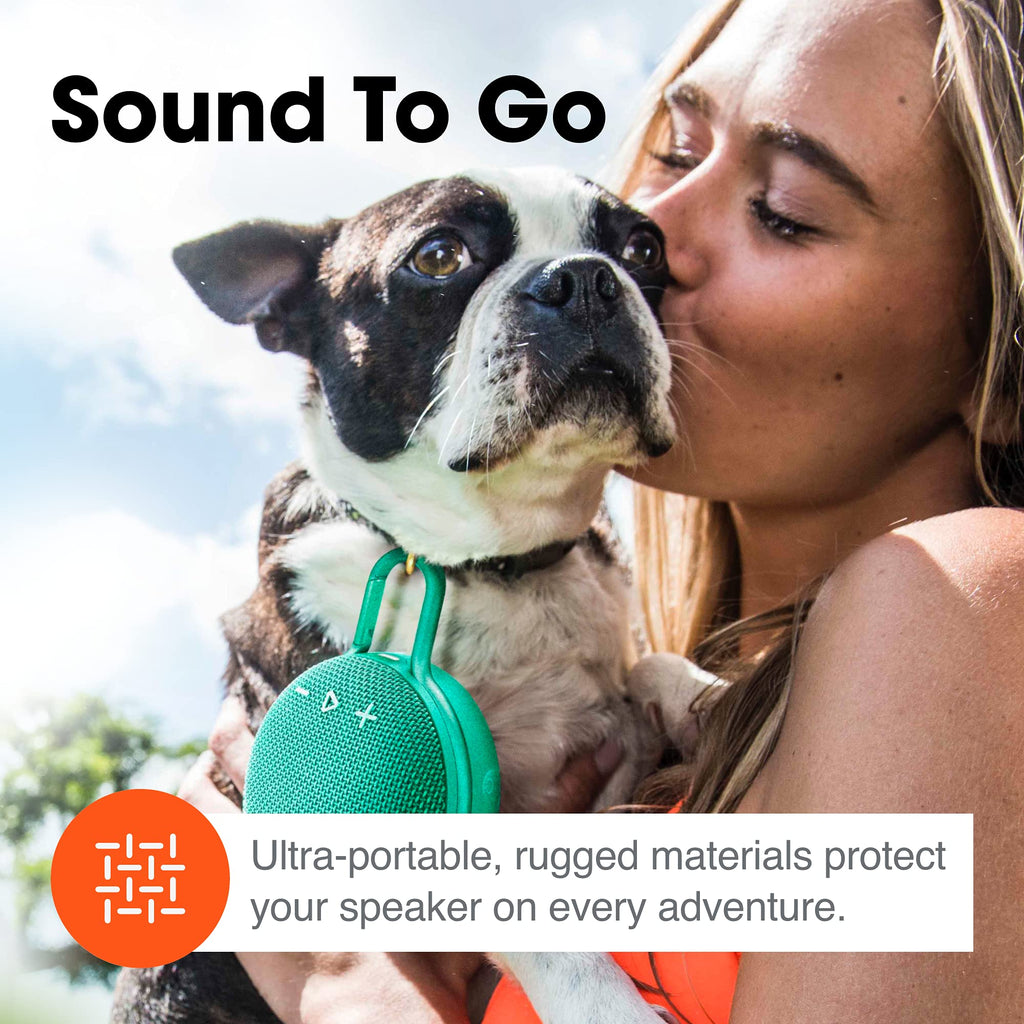 JBL Clip 3 Portable Waterproof Wireless Bluetooth Speaker | Mustard Yellow