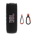 JBL Flip 7 - Portable Waterproof and Drop-Proof Speaker, Bold Pro Sound with AI Sound Boost, 16Hrs of Playtime, and PushLock System with Interchangeable Accessories (Black/Orange)