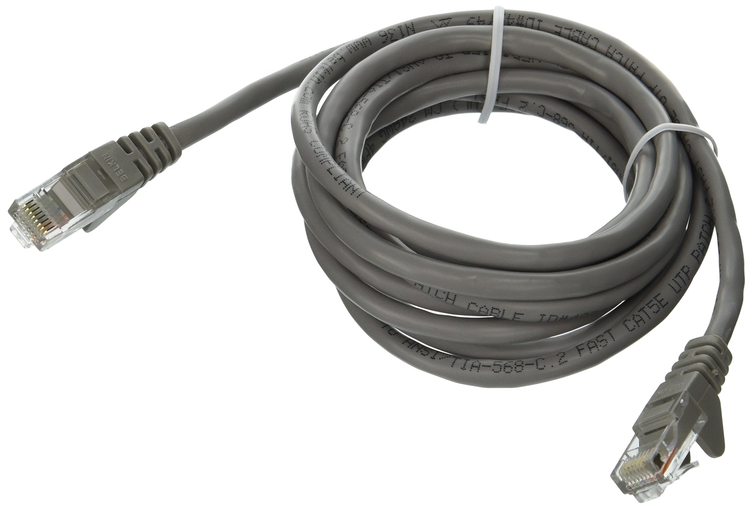 Belkin 7-Feet RJ45 Cat5e Snagless Patch Cable (Grey - A3L791b07-S)