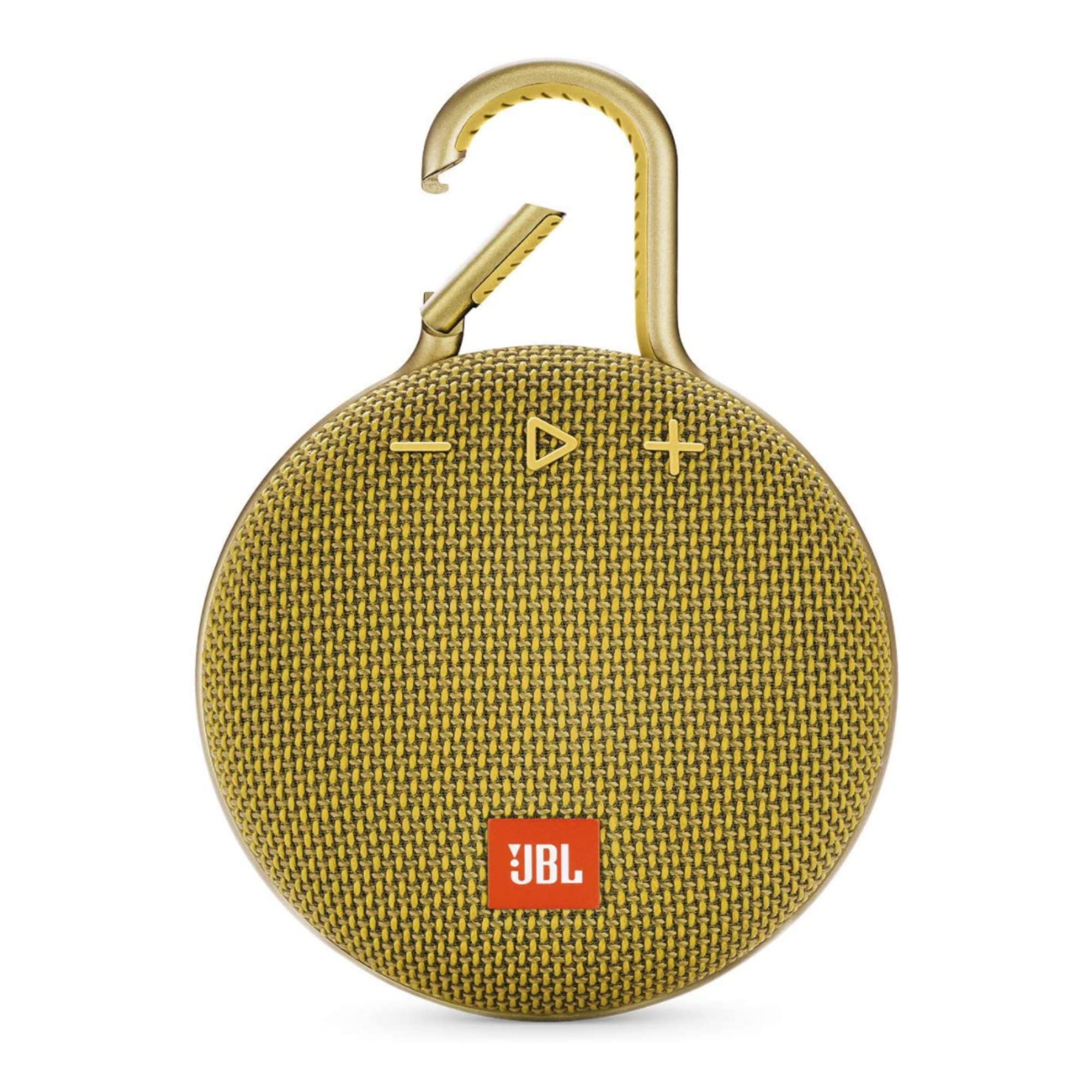 JBL Clip 3 Portable Waterproof Wireless Bluetooth Speaker | Mustard Yellow