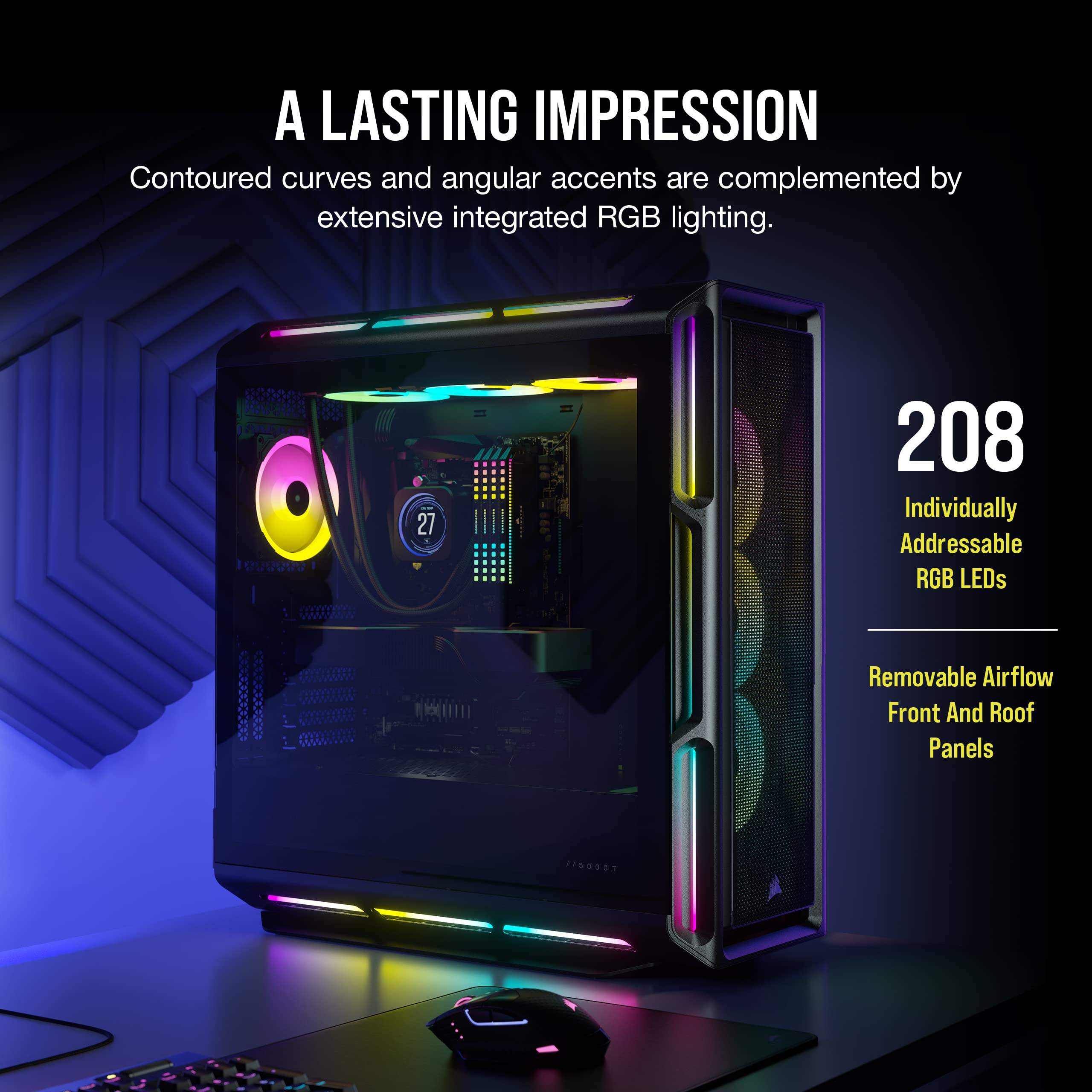 Amazon Corsair iCUE 5000T RGB, Black