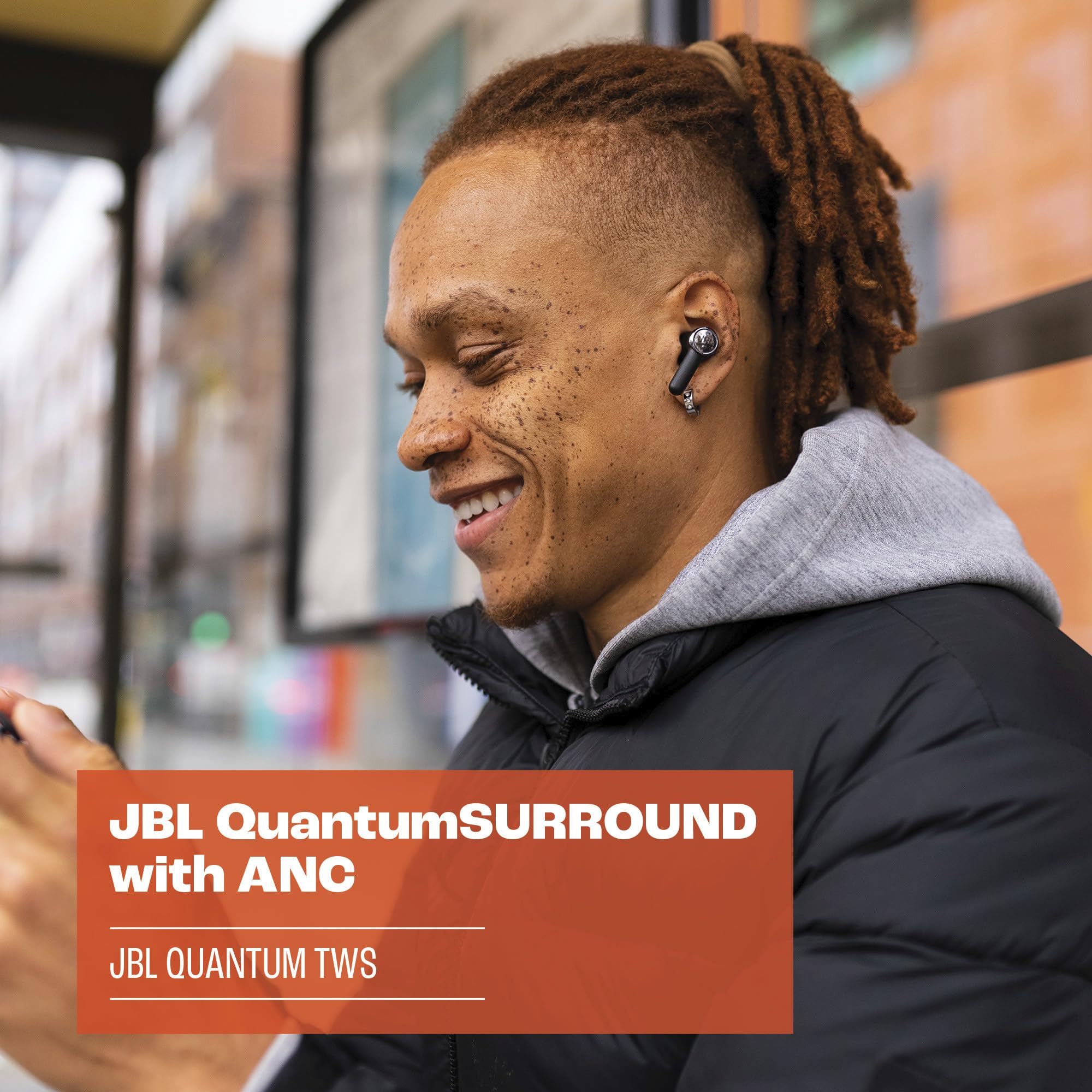 JBL Quantum TWS True Wireless Noise Cancelling Gaming Earbuds