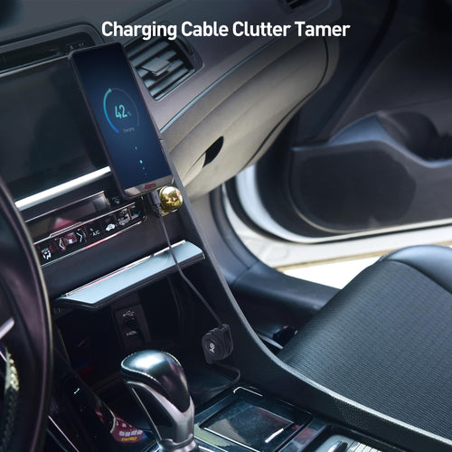 Cable Matters (2-Pack) Gold-Plated Retractable USB to Micro-USB Charge & Sync Cable � 2.5 Feet